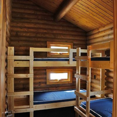 Slopeside Double Cabin (No Running Water, Shared Shower House)