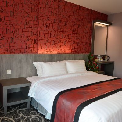 Bilik Deluxe dengan Katil Double Kupon De Champs Hotel