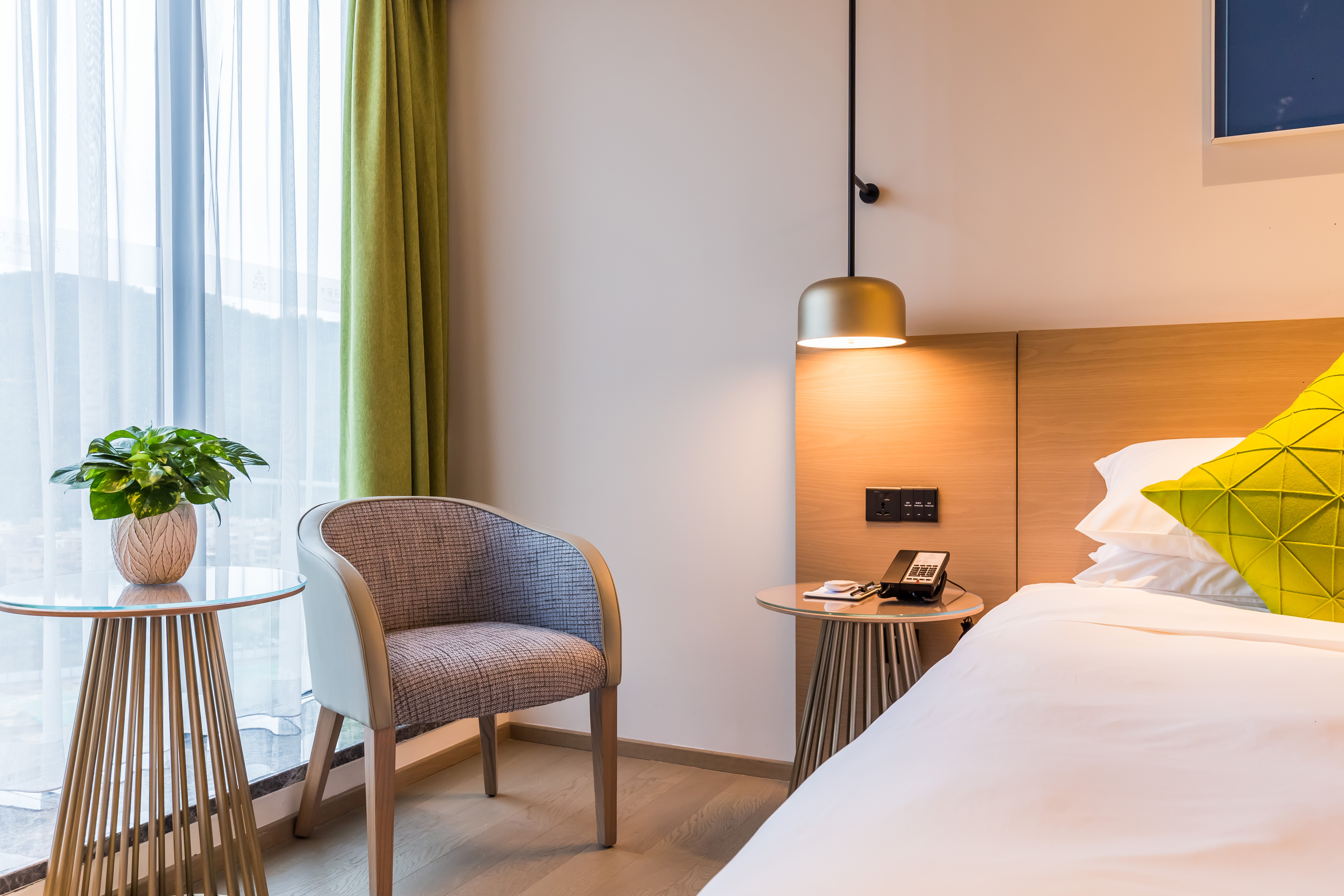 木莲无霾行政双床房