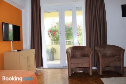 享有花园景致的公寓