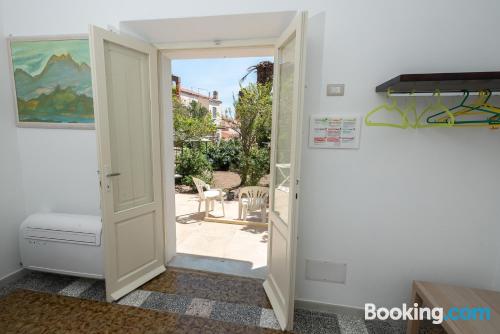 带园景的家庭房