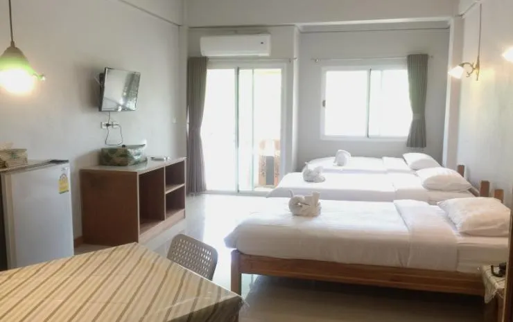 ห้องสามเตียงเดี่ยว