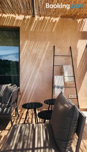 带露台的双人房