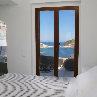 Deluxe Double Room, Terrace, Sea View