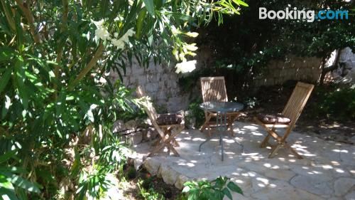 享有花园景致的公寓