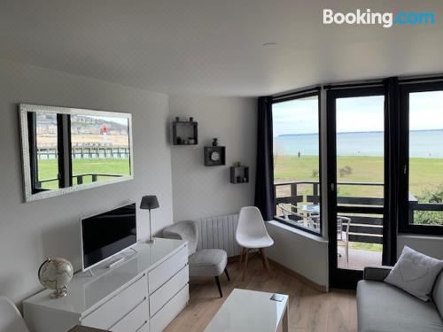 Les Marinas Port Deauville Studio Apartment with Sea View