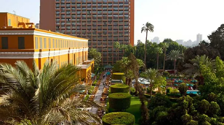 Cairo Marriott Hotel & Omar Khayyam Casino Exterior