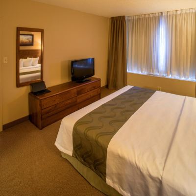 King Suite With Sofa Bed-Non-Smoking Quality Inn & Suites P.E. Trudeau Airport Promo Code