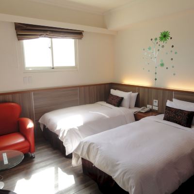 雙床間 - 帶浴室 澎湖瑞欣大飯店優惠