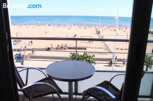 带海景的双人房