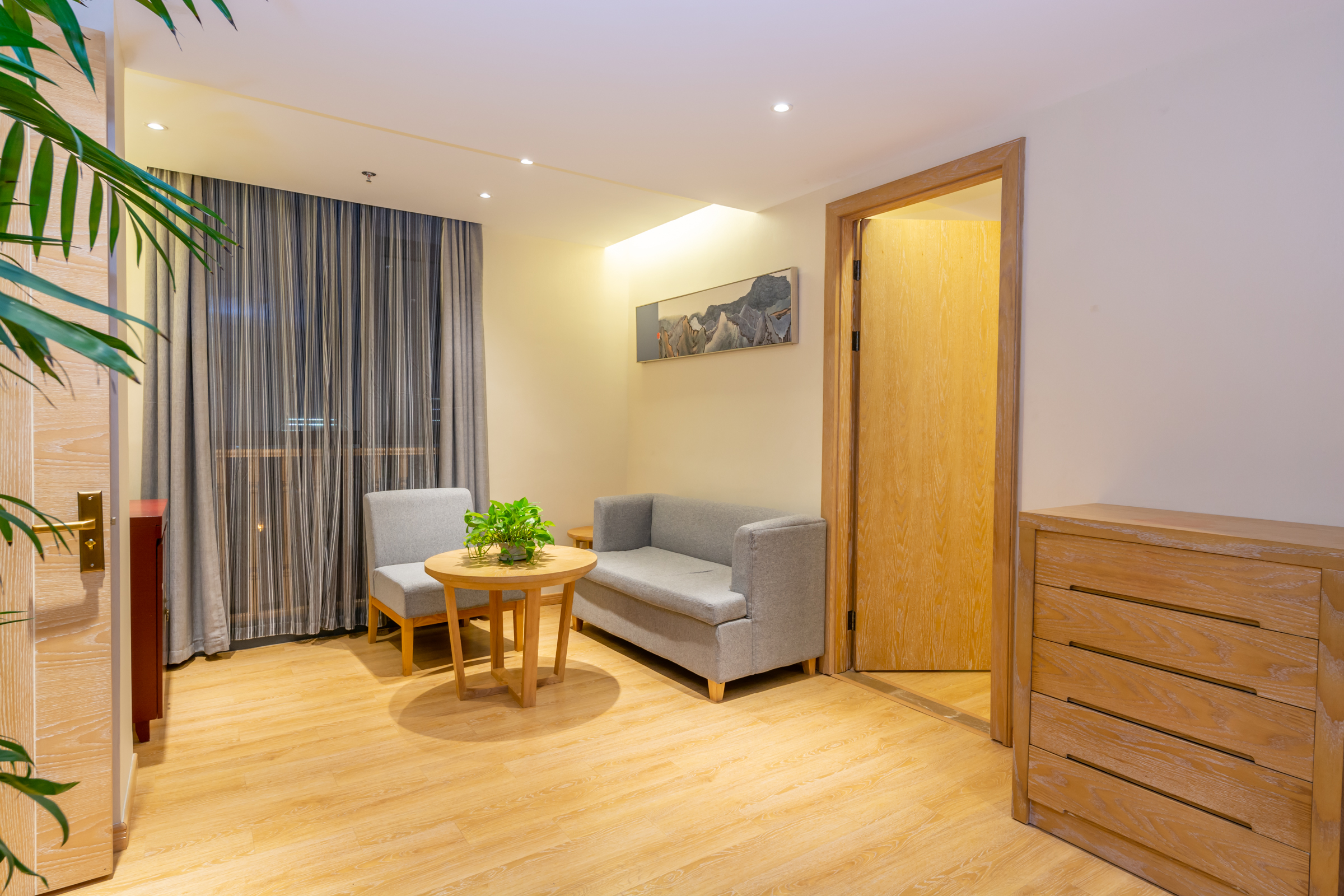 豪华家庭双卧套房