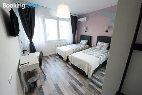 享有地标景致的豪华双人间