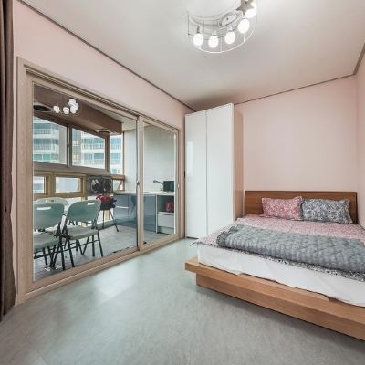 Room 501 (Double Bed, Bed Room) 부산 해운대송정미연펜션 쿠폰