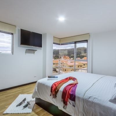 Premium One-Bedroom Apartment with City View