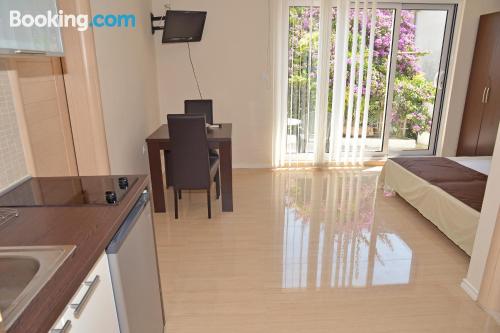 带天井的一室公寓