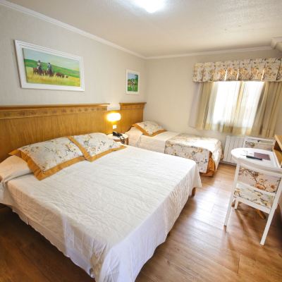 Luxury Triple Room with One Double Bed and One Single Bed