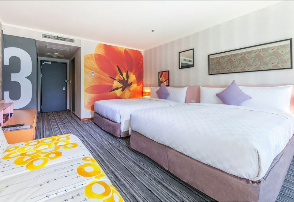 Hotel Cham Cham TainanDeluxe Twin Room