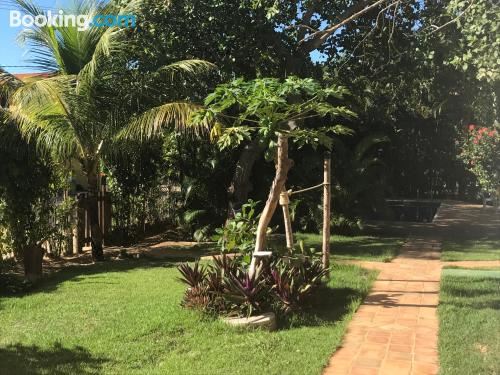 享有花园景致的公寓