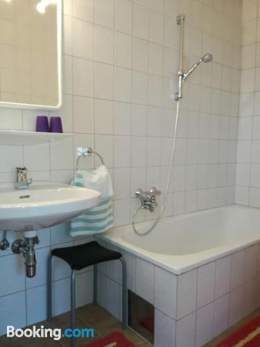 带山景的双人间