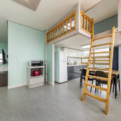 Memoria (Duplex, Bed Room) 부산 해운대송정미연펜션 쿠폰