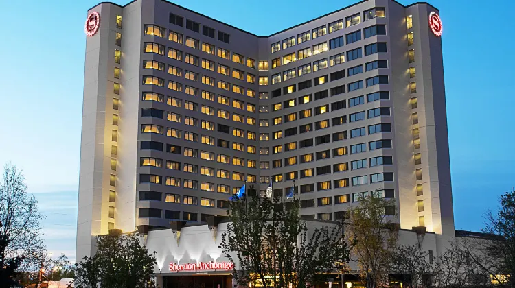 シェラトン アンカレッジ ホテル アンド スパ  外観