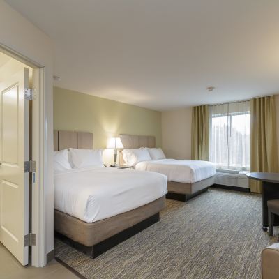 Studio Suite with Two Queen Beds and Mobility Accessible Tub Candlewood Suites Mishawaka, an IHG Hotel Promo Code
