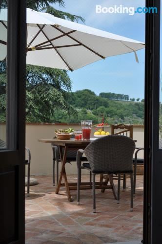 享有花园景致的公寓