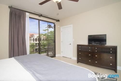 Impressively Designed and Decorated 3rd-Floor Space Overlooking Pool in Coco Apartment