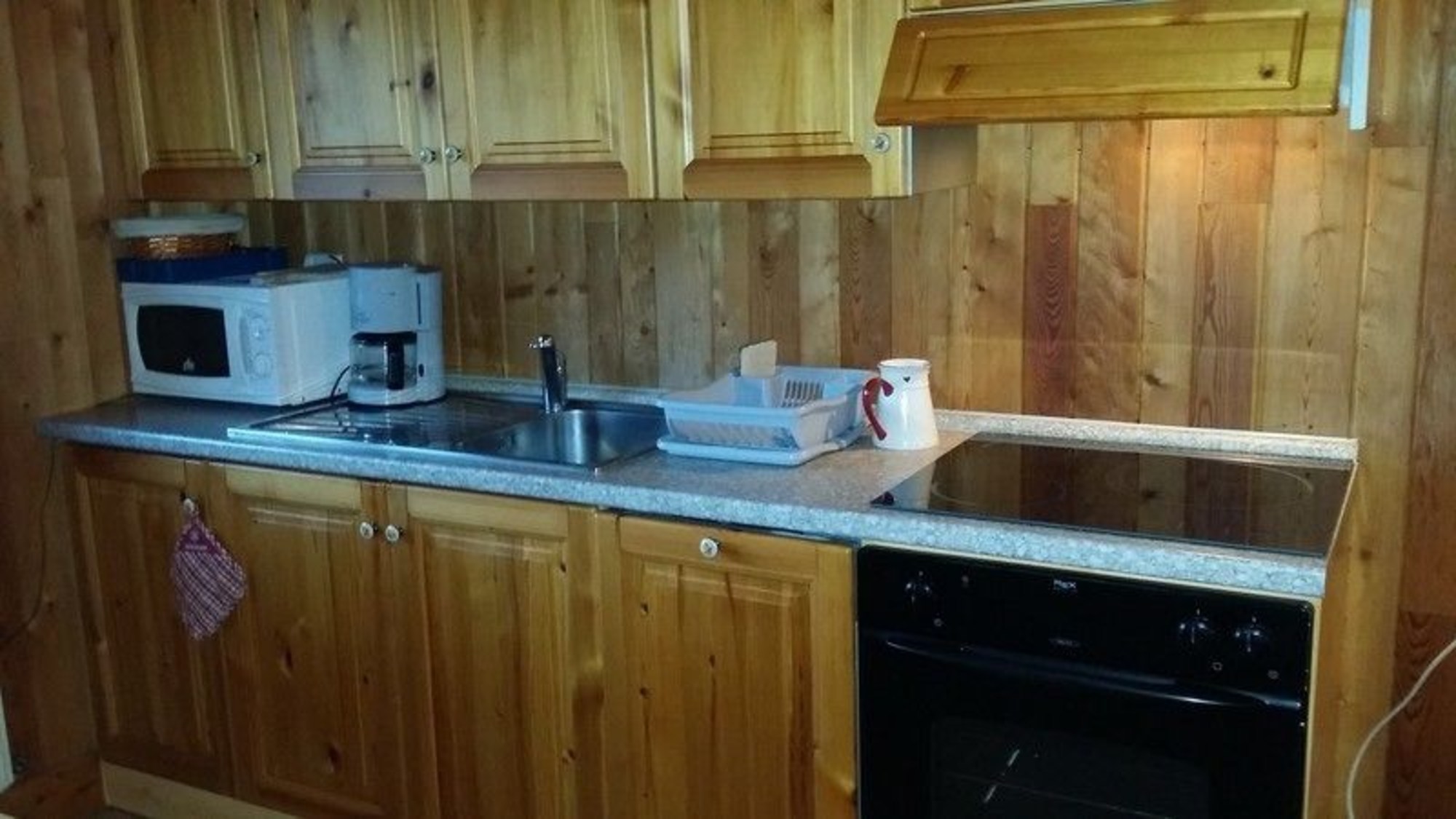 开放式客房， 山景