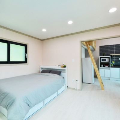 Building B Room 202 (Duplex Type Bed Room) 제천 더파인힐펜션 쿠폰