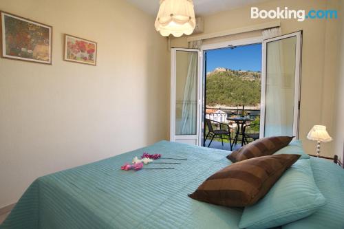 带海景的双人房