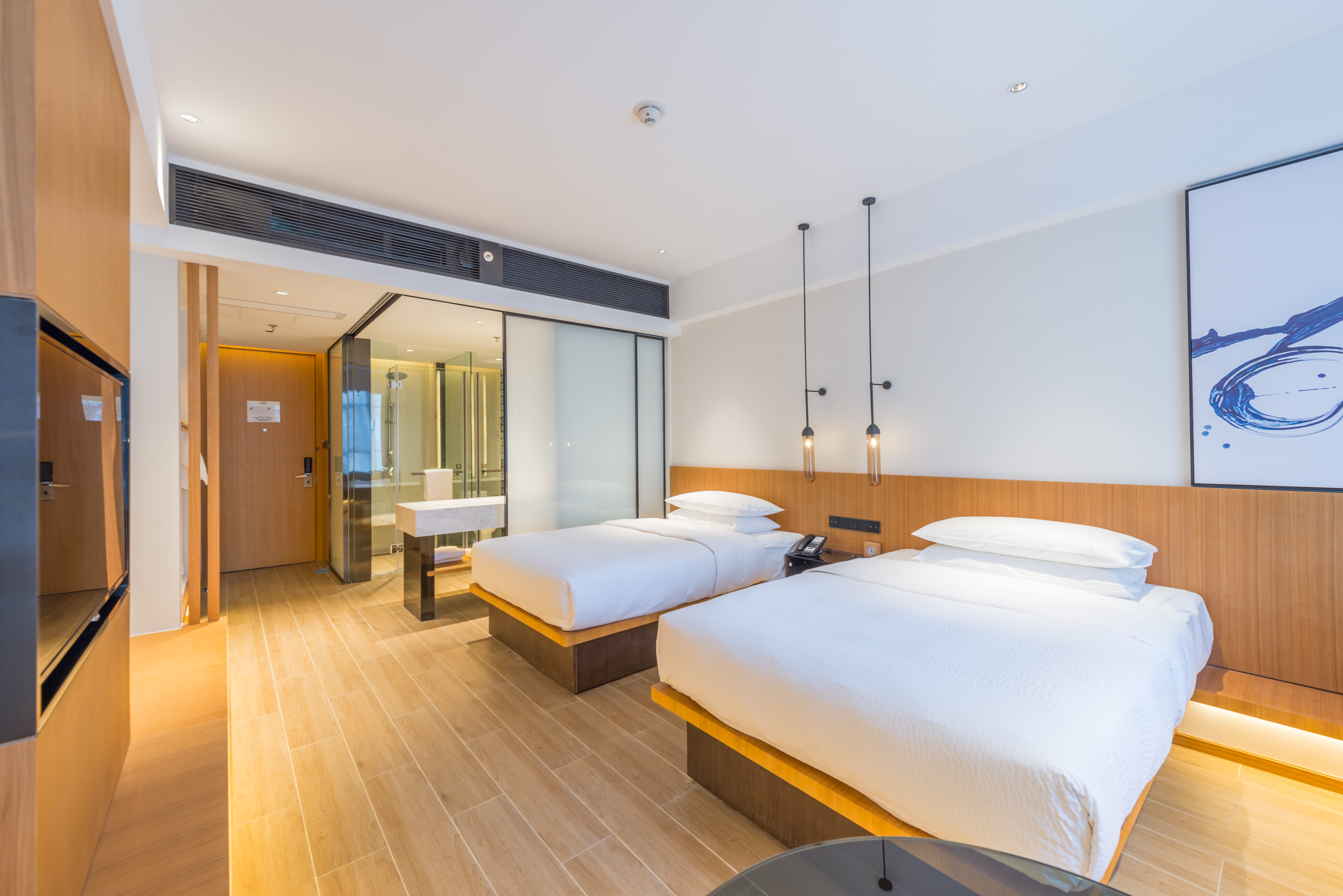 標準雙床房（Simmons品牌床墊）