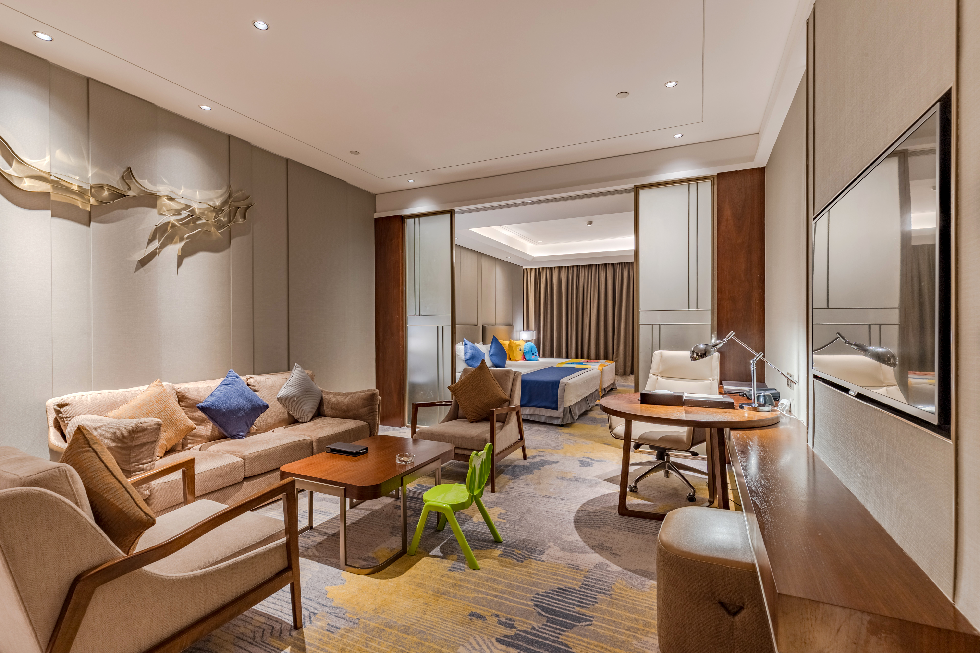 Golden Eagle Summit Hotel Maanshan亲子房（主题布置+专属小童用品）