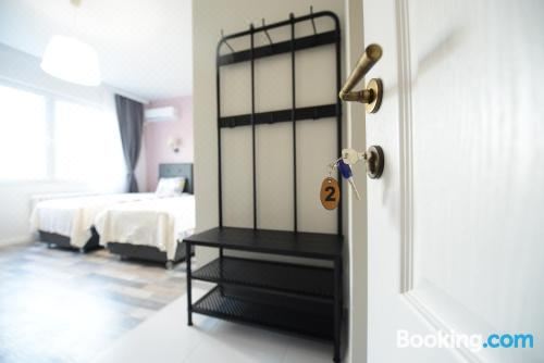 享有地标景致的豪华双人间