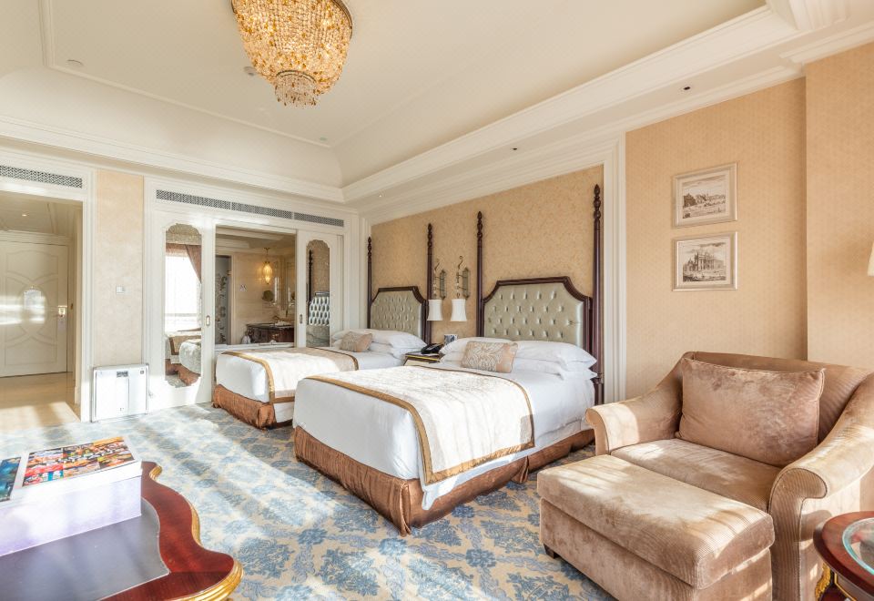 豪華海景雙床房