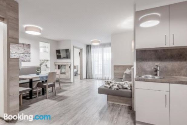 带阳台的豪华两卧室公寓