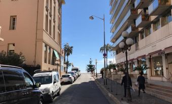 Centre Promenade with Terrace Next to the Sea in the Pedestrian Area