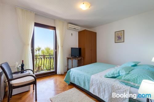 带海景的双人房