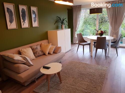 享有花园景致的公寓