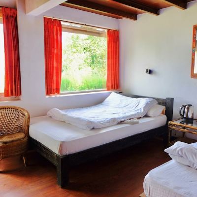 Deluxe Double Room, Private Bathroom, Mountain View