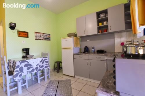 享有花园景致的公寓