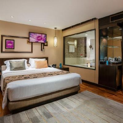 海灘豪華大床房 芭達雅愛灣海灘度假飯店優惠