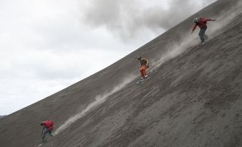 Volcano Roaring Front