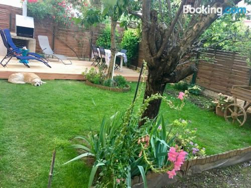 享有花园景致的公寓