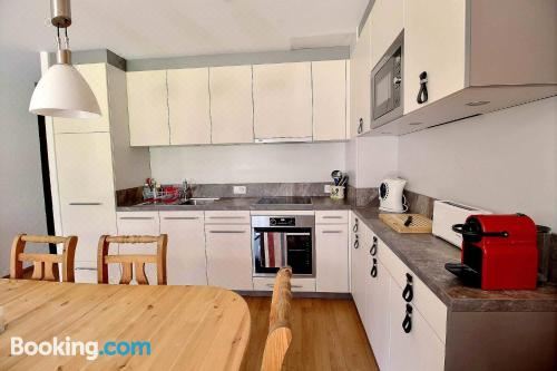 享有花园景致的公寓