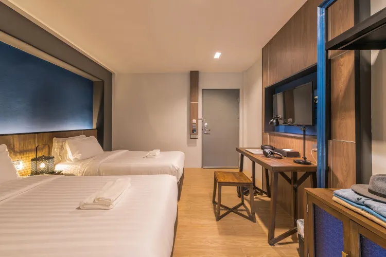 ห้องดีลักซ์ เตียงแฝด