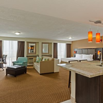 King Suite with Additional Living and Dining Areas