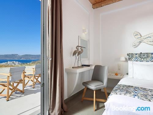 带海景的双人房