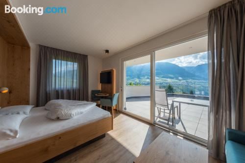 双人间 ，设有阳台，并享有全景