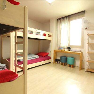 Quadruple Room with Two Bunk Beds